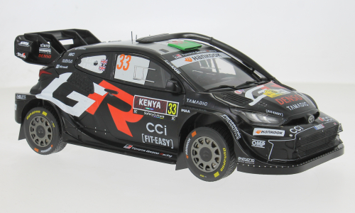 Toyota GR Yaris Rally1 No.33 Safari Rally Kenia 2025 Evans/Martin - 1:18